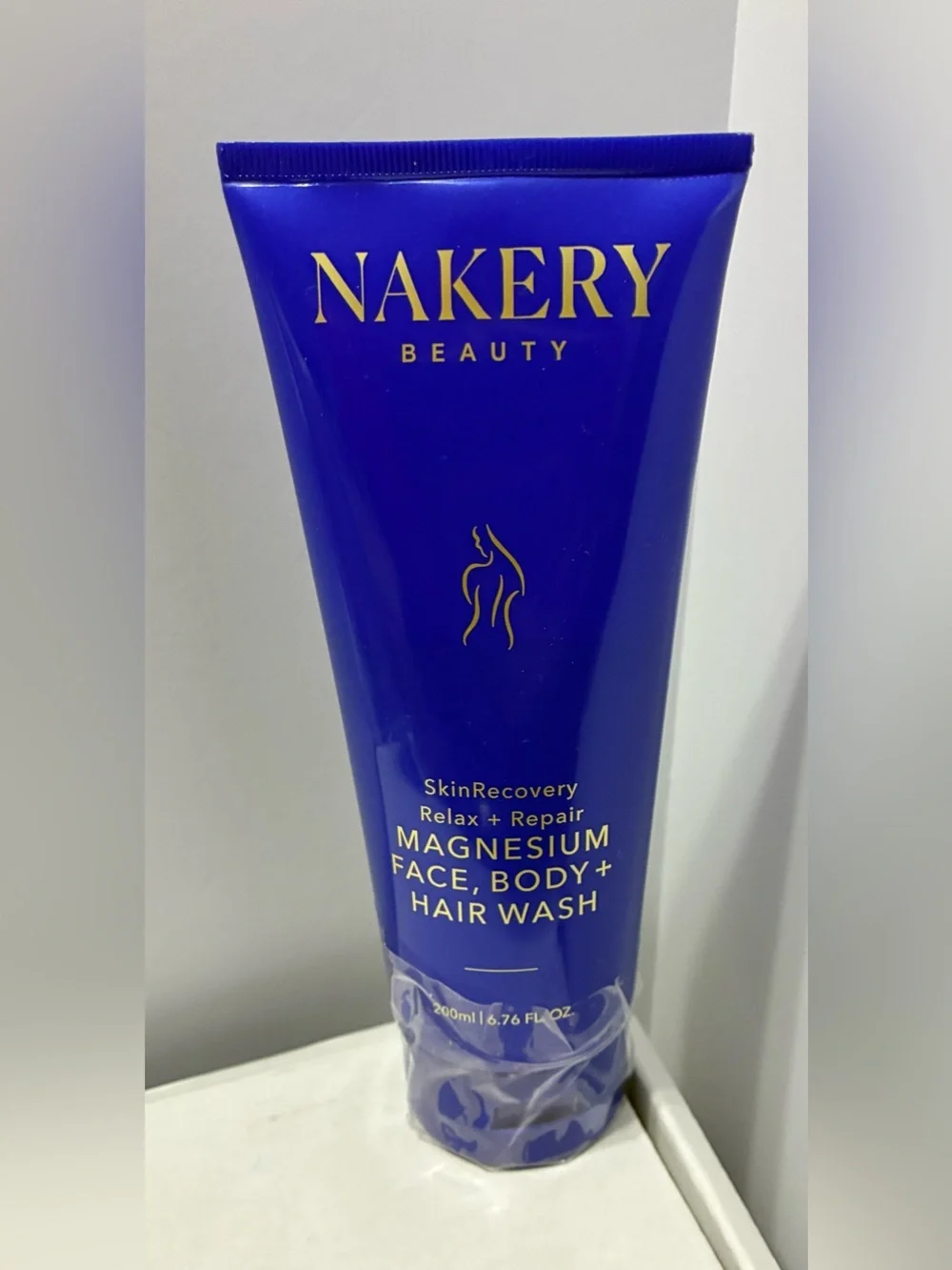 Nakery Beauty SkinRecovery Relax + Repair Magnesium Face, Body + Hair Wash 200ml